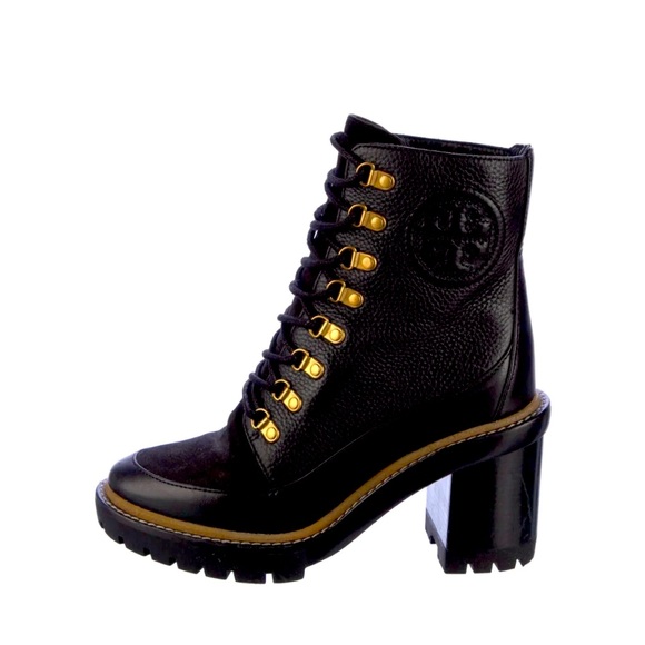 Tory Burch Miller Mixed Media Lug Boot - Picture 2 of 3